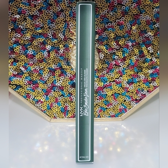 🟠 4 for $25 🟠 NYX PROFESSIONAL MAKEUP EPIC SMOKE LINER IN SAGE SPARKS - Picture 9 of 14